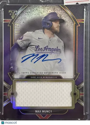 2024 Topps Triple Threads Max Muncy #AJR-MUN Memorabilia