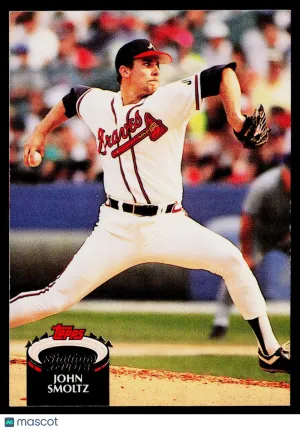 1992 Topps Stadium Club John Smoltz #459