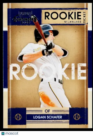 2008 Playoff Contenders Logan Schafer #35 Rookie