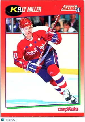 1991 Score Kelly Miller #81