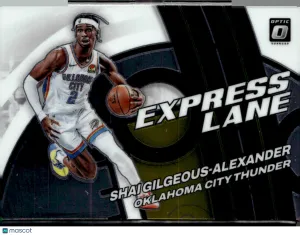 2022 Panini Donruss Optic Express Lane Shai Gilgeous-Alexander #17