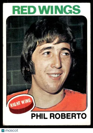1975 Hockey Card Phil Roberto #80