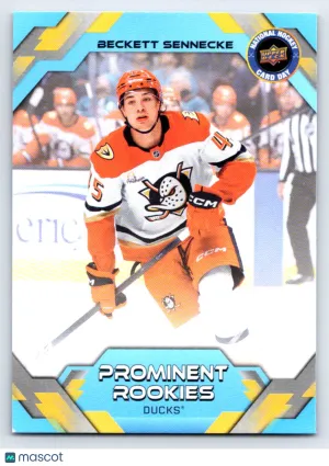 2026 Upper Deck National Hockey Card Day Beckett Sennecke #NHCD-5 Rookie
