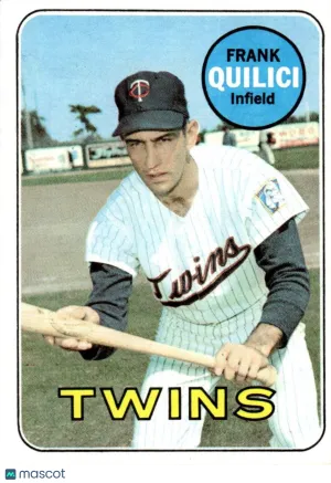 1969 Baseball Card Frank Quilici #356