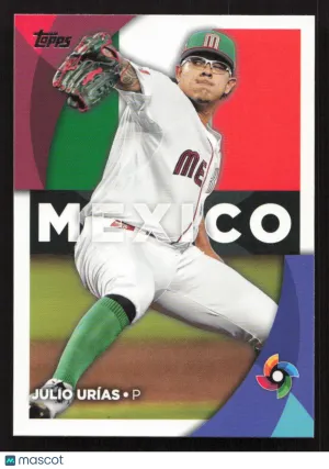 2023 Topps Julio Urias #WBC-22 2023 World Baseball Classic Stars
