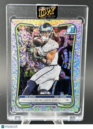 2026 Topps Bowman Chrome Jaxon Smith-Njigba Speckle Refractor Seattle Seahawks