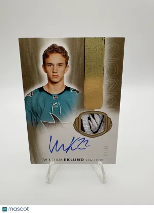 2022 The Cup Hockey Rookie Class of 2022 William Eklund #2022-WE 07/10 Patch