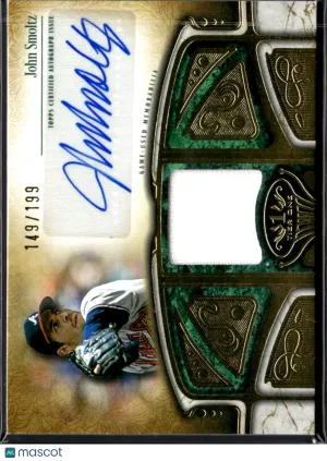 John Smoltz 2026 Topps Tier One Game-Used Memorabilia Auto /199 Atlanta Braves