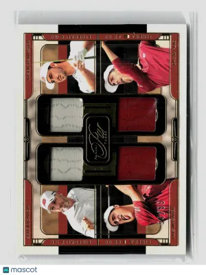 2026 Panini Par Three LIV Golf Luis Masaveu David Puig Sergio Garcia Josele Ballester #QTS-FBL Memorabilia