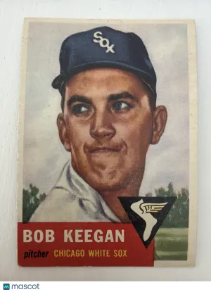 1953 Topps Bob Keegan #196 EX-MT