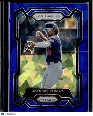 2024 Panini Prizm Baseball Joendry Vargas #43 Blue Ice