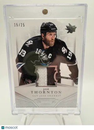 2013 Panini Dominion Joe Thornton #D-JO Memorabilia 15/25
