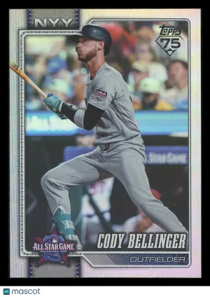 Cody Bellinger 2026 Topps Update All-Star Game Rainbow Foil #ASG-29 New York Yankees