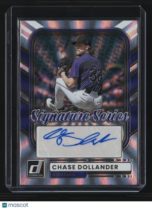 Chase Dollander 2026 Panini Donruss Signature Series #SS-CD-