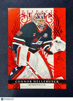 2026-27 Upper Deck Artifacts Connor Hellebuyck #104 Ruby /499