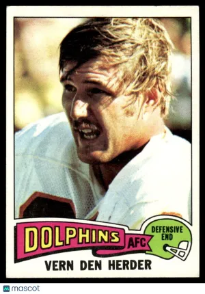1975 Football Vern Den Herder #404