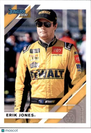 2020 Panini Donruss Base #36 Erik Jones Joe Gibbs Racing Near Mint Trading Card