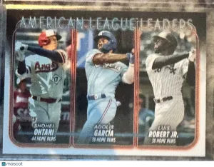 2024 Topps Series One Shohei Ohtani Luis Robert Jr. Adolis Garcia #179
