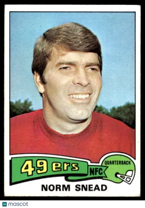 1975 Football Norm Snead #275