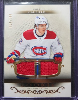 Cole Caufield Artifacts Dual Patch Rookie /799