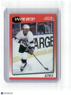 1991-92 Score Canadian Bilingual Wayne Gretzky #100