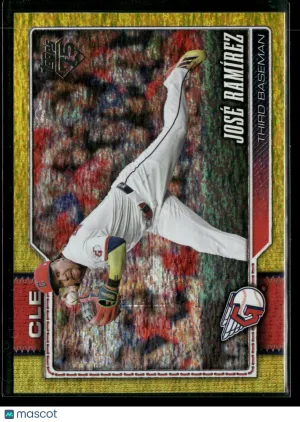 2026 Topps Series 1 José Ramírez #284 Parallel Numbered