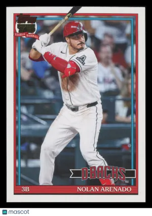 Nolan Arenado 2026 Topps Update 1991 #U91-6 Arizona Diamondbacks
