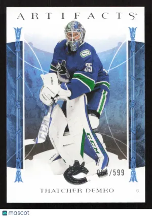 2022-23 Upper Deck Artifacts Thatcher Demko #148 SN