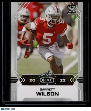2022 Leaf Draft Garrett Wilson #07 RC