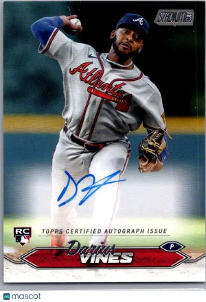 2024 Topps Stadium Club Darius Vines #SCBA-DV RC Auto
