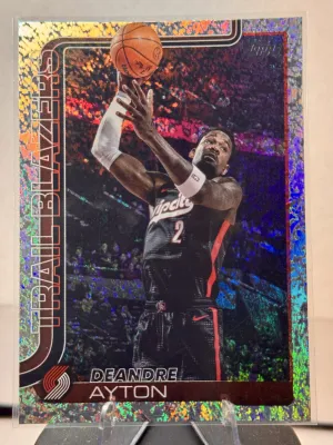 Deandre Ayton 2025-26 Topps Sandglitter #124 Portland Trail Blazers