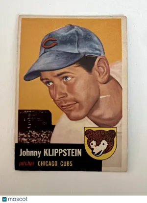 1953 Topps Johnny Klippstein #46 VG-VGEX