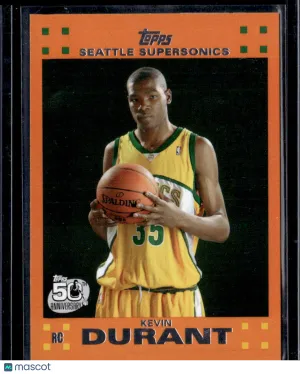 2007 Topps Kevin Durant #2 of 14 RC
