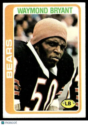 1978 Football Waymond Bryant #359