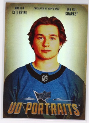 2026-27 Upper Deck Portraits Macklin Celebrini #P-7