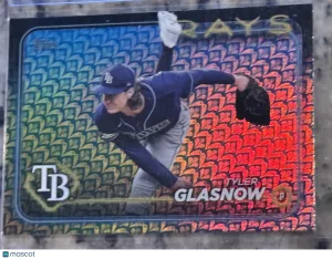 2024 Topps Series 1 Tyler Glasnow #89 Easter Egg Foil