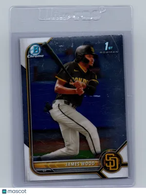 2022 Bowman Chrome James Wood #BCP-108