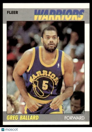 1987 Basketball Greg Ballard #7