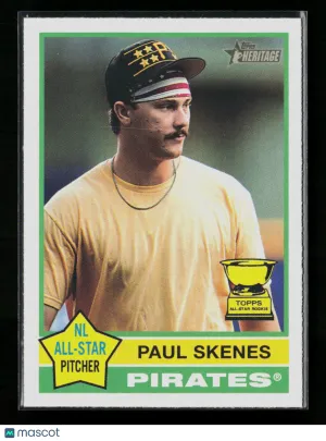 2025 Topps Heritage Paul Skenes #60