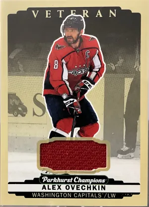 Alex Ovechkin Parkhurst Game Used Jersey front