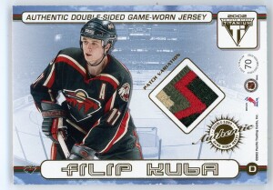 2001-02 Private Stock Titanium Filip Kuba Jamie McLennan Dual Patch 139/269
