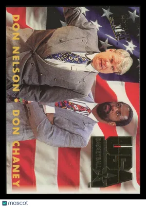 Don Chaney Don Nelson 1993 Fleer Ultra USA Basketball #372 HOF USA Basketball