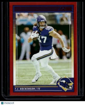 2024 Panini Score Football T.J. Hockenson #185 Red