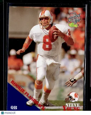 1994 Classic Draft Steve Young #57 Rookie Flashback