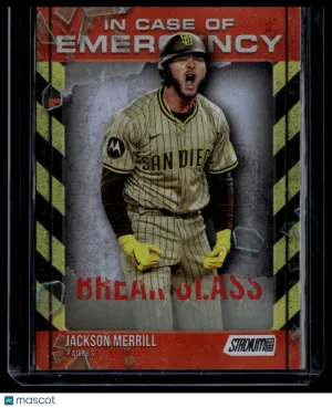 2025 Topps Stadium Club In Case of Emergency Jackson Merrill #ICE-4