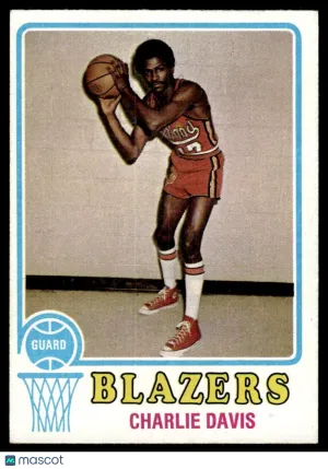 1973 Basketball Charlie Davis #8