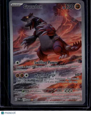 Pokemon 2023 Paradox Rift Pokemon Groudon