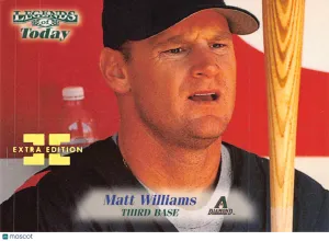 1998 Fleer Sports Illustrated Then & Now Extra Edition Matt Williams /250 #140 Arizona Diamondbacks