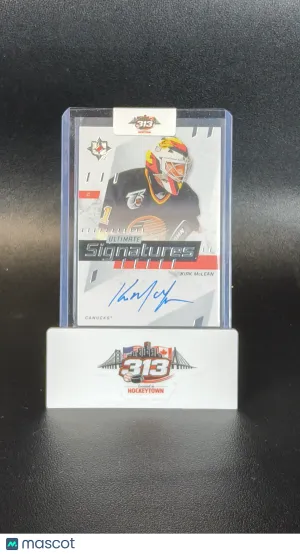 2025-26 Upper Deck Ultimate Collection Kirk McLean #US-KM Signatures