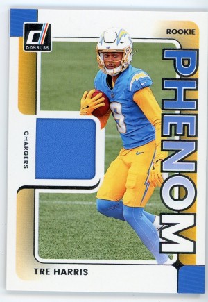 2025 Donruss Tre Harris Rookie Phenom Materials